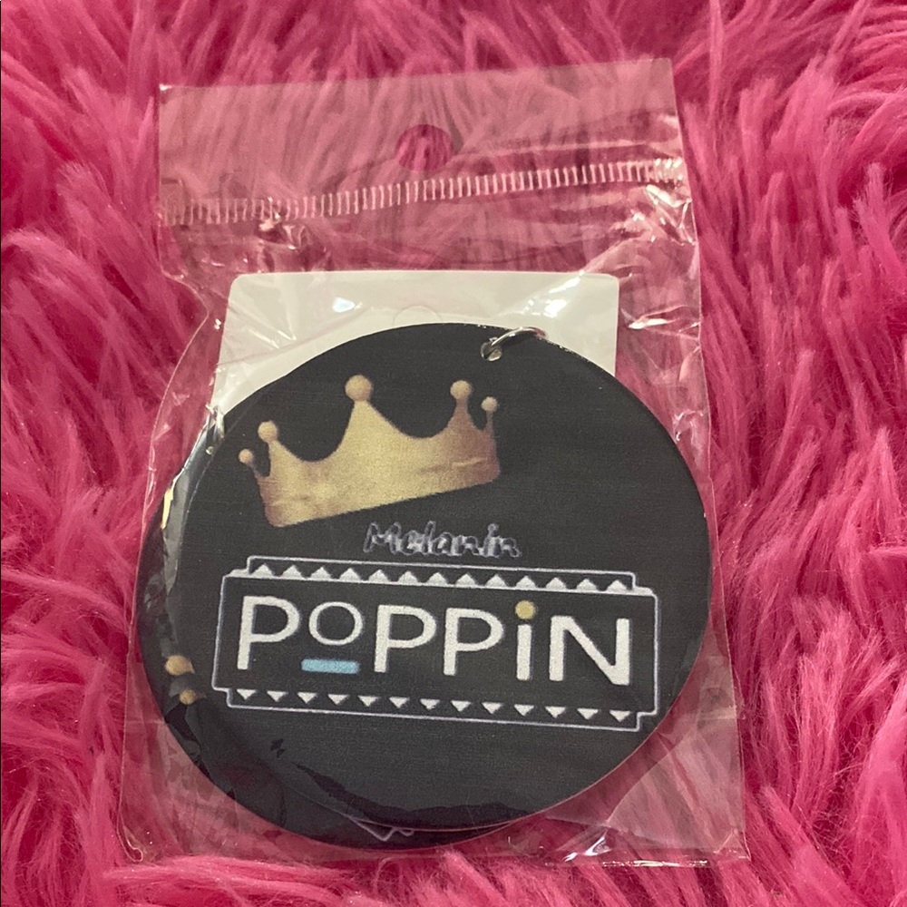 Poppin  - Black and Gold Round Crown Earrings -Celebrate the Royalty in you!